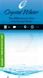 Mobile Screenshot of crystalsoftwater.com